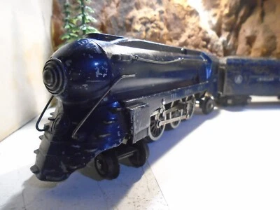 AMERICAN FLYER  No 350 THE ROYAL BLUE STEAM LOCO/TENDER LAYOUT TESTED    5-227-5 - Image 1 of 4