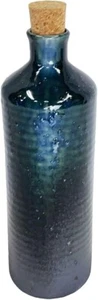 Botella de iones Botella de radio Agua Shigaraki Ware Botella original (Blue Vidro) 27 oz - Imagen 1 de 6