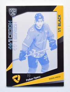 2021-22 Sereal KHL PREMIUM Printing Plate #PRI-FST-K-048 Robin Press 1/1