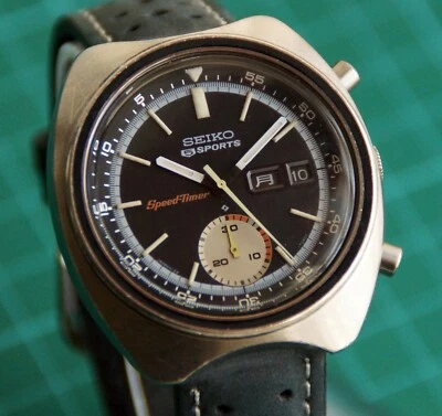 SEIKO 6139-7020 - CRONÓGRAFO JDM GENUÍNO SPEEDTIMER! - Imagem 1 de 4