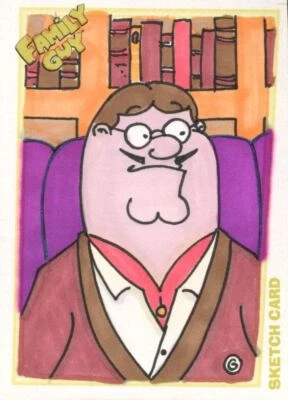 Family Guy Season 2 Joel A. Gomez Sketch Card #3 S2/7 Inkworks 2006 - Image 1 of 2