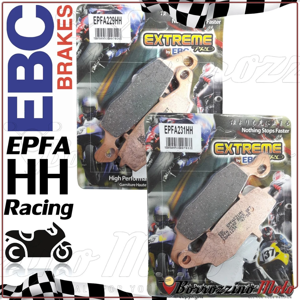 PASTIGLIE FRENO ANTERIORE RACING EBC EPFAHH per SUZUKI SV 650 2003-2010 Foto 1 de 1
