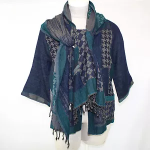 Parsley & Sage Plus Size Jacket 100% Wool Cardigan Blouse 1X Fall Winter 5F91E25 - Picture 1 of 11