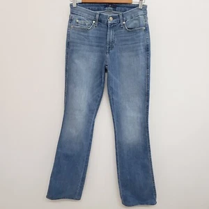 7 for all Mankind Kimmie Mid-Rise Bootcut Women's Jeans Sz 28 - Picture 1 of 7