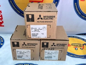 LOT 3 Mitsubishi Electric NF50-SVFU Circuit Breaker 15A 5A 3A Pole 60Hz 240vAC - Picture 1 of 2