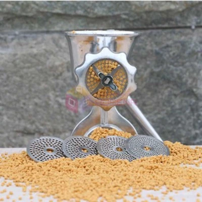 Manual Birds Fishing Bait Granulator Making Machine Animal Food Maker Pelleter