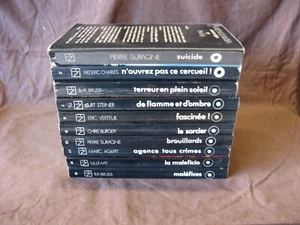 10 livres Super Luxe Fleuve Noir Brouillards maléfices le Sorcier.. Patrick Siry - Imagen 1 de 9