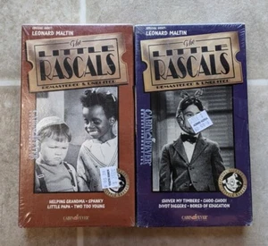 Little Rascals VHS Tapes VCR Vol 7 & 8 Cabin Fever Unopened - New Sealed - Picture 1 of 4