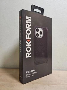 ROKFORM Military-Grade RokLock Magnetic Rugged Case for Apple iPhone 16 Pro - Photo 1 sur 6