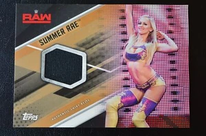 2017 Topps WWE Then Now Forever  Shirt Relics Summer Rae /99 - Picture 1 of 2