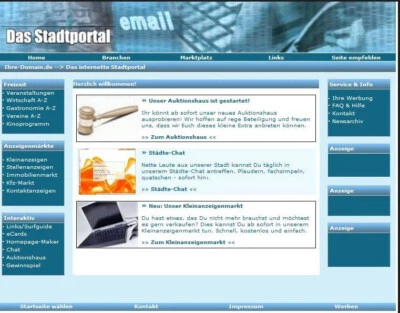Stadtportal 3.0 ***Webprojekt ***Master Reseller Lizenz - Bild 1 von 4