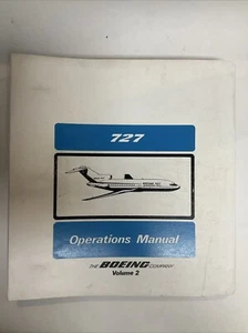 727 BOEING Operations Manual Volume 2 The Boeing Company - 1970's - Picture 1 of 9