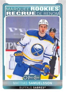 2021-22 O-Pee-Chee #524 Mattias Samuelsson RC Rookie Buffalo Sabres Hockey Card - Picture 1 of 2