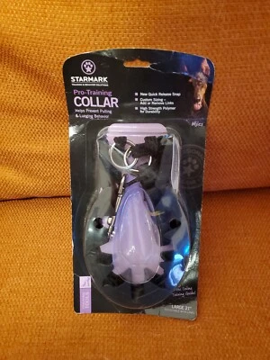 Collar para perro Starmark Pro-Training grande NUEVO Foto 1 de 4