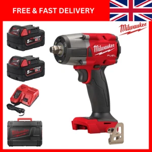 Milwaukee M18 FMTIW2F12-502X 18V FUEL 1/2" Schlagschrauber 2x5A Batts Ladekoffer - Bild 1 von 9