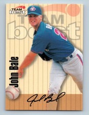 1998 Team Best Autographs Signature Series John Bale Auto Dunedin Blue Jays #NNO