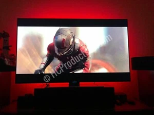 Bluetooth gesteuerte LED TV-Hintergrundbeleuchtung mit 16 Millionen Farben & Bewegung - Bild 1 von 2