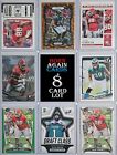 (LOT OF 8) JALEN CARTER - PHILADELPHIA EAGLES - PRIZM, DONRUSS, CHRONICLES