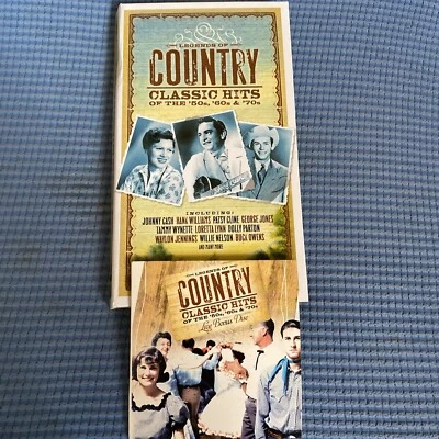 Legends Of Country Classic Hits Of The 50's, 60's & 70's 3CD Box Set PLUS BONUS - Image 1 of 4