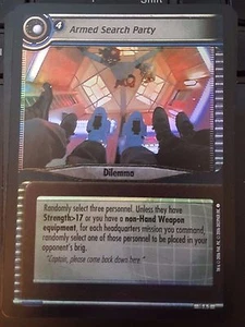 Star Trek CCG Captain's Log 10R3 Fiesta de Búsqueda Armada Como Nuevo-Como Nuevo - Imagen 1 de 1