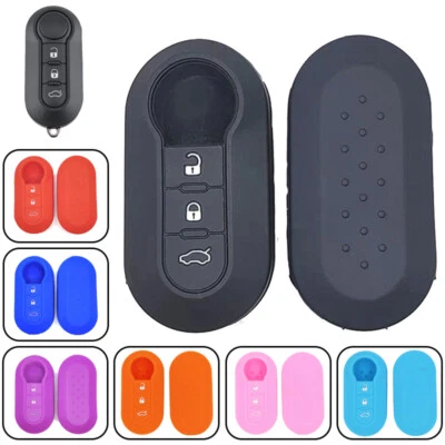  Funda Silicona Llavero Coche Para Fiat Ducato Doblo Grande Punto Evo Foto 1 de 4