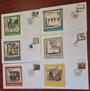 GB-2007 - "The Beatles" Benham - 6er Set limitierte Auflage Ersttagsbriefe - SHS's BS573-578 - Bild 1 von 1