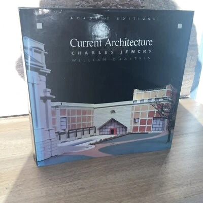 Current Architecture Academy Editions By Charles Jencks 1st Ed HB DJ 1982 - Image 1 of 4