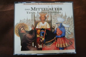 Das Mittelalter Tänze, Lieder, Gesänge Gregorianische Gesänge Troubadouren 3 CDx - Imagen 1 de 4