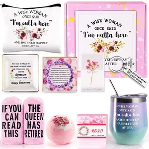 Retirement Gifts for Women 2023Happy Retirement Gifts 12 Pieces Best Retireme... - Picture 1 of 8
