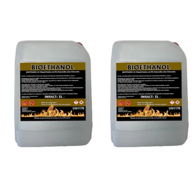 ANTIVIR ON 10 Liter Bioethanol 96,6% Bio Kamin Alkohol Ethylalkohol Ethanol Kaminethanol