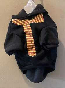 Harry Potter Gryffindor Schal Haustier Bekleidung schwarz Hoodie Größe Small - Bild 1 von 4