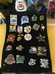 21  Baseball Lapel Hat Trading Pin   YOU GET ALL THE PINS ON PICS B531 - Picture 1 of 24
