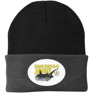 San Diego Jaws Knit Beanie Cap | NASL Soccer Team - Picture 1 of 8
