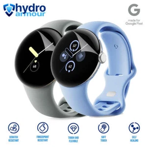 6x High Definition Clear Hydrogel Screen Protector Google Pixel Watch 1 2 3 - Photo 1 sur 9