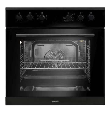 Oranier | EBH130 | Einbauherd | pureBLACK XL 69 L 6 Fkt beleuchtet  - Bild 1 von 4