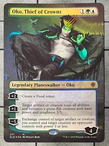 *Lámina* sin bordes OKO THIEF OF CORONAS 271 Trono de Eldraine Magic The Gathering Magic casi nuevo mítico - Imagen 1 de 1