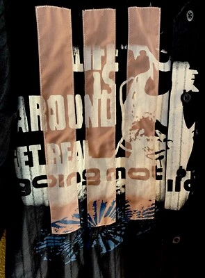 Camisa de manga larga Franky Max Original Life Is Around para hombre talla L años 90’s Foto 1 de 4