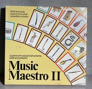 Vintage 1988 Aristoplay Music Maestro II Board Game of Musical Instruments - Picture 1 of 2