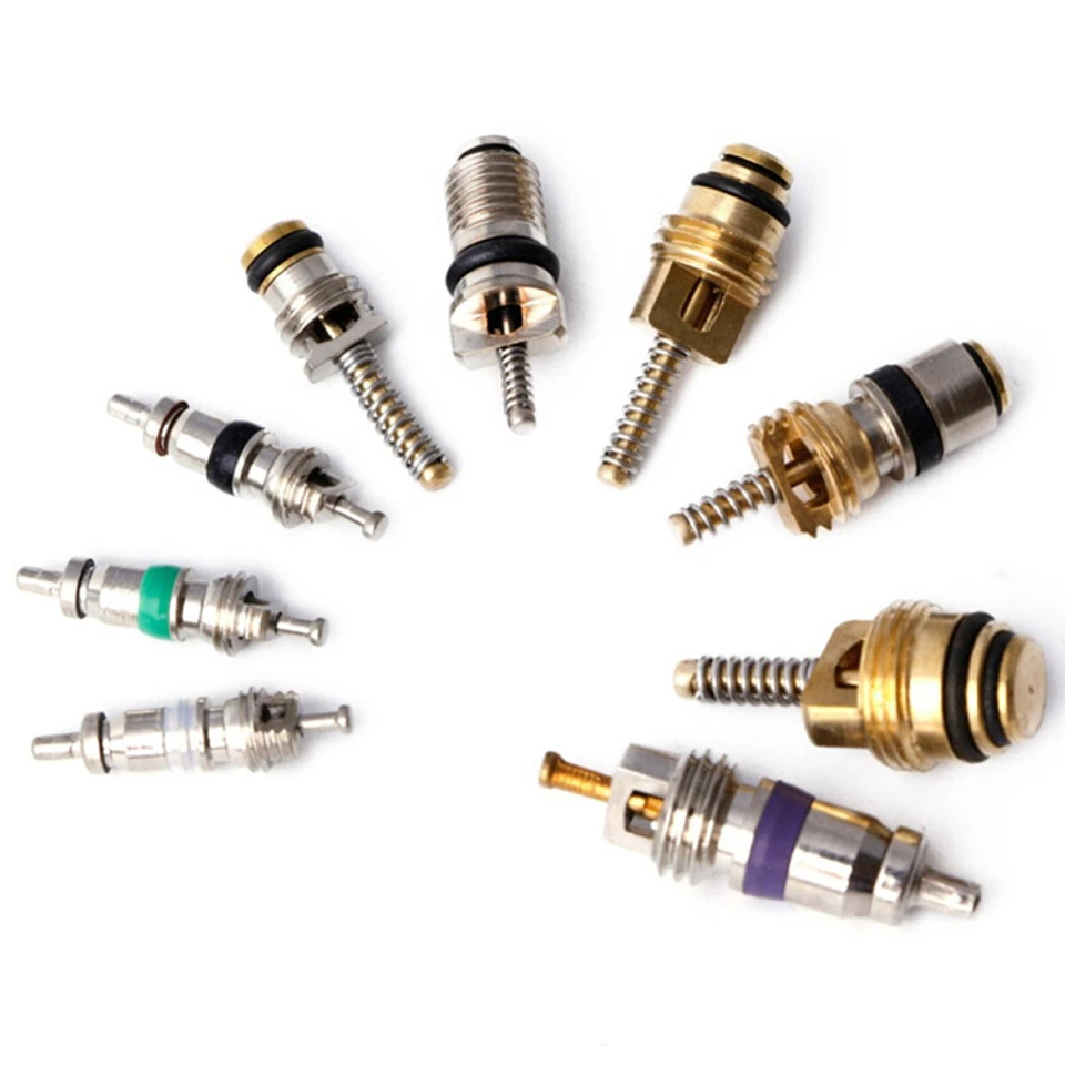 Núcleos de válvula de aire acondicionado R134A 134 piezas para repuesto de aire acondicionado de coche Foto 1 de 4