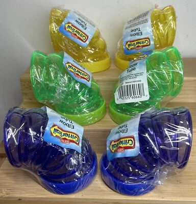 Case / Set Of 6 Assorted Small Pet, Kaytee Elbow Tubes For Hamsters Gerbils Mice - Image 1 of 4