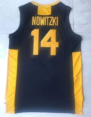 Camiseta deportiva de baloncesto retro Dirk Nowitzki #14 cosida para jóvenes/hombres S-4XL Foto 1 de 4