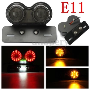 UNIVERSAL MOTORCYCLE/BIKE 40 LEDs REAR TAIL BRAKE INDICATOR LIGHT NUMBER PLATE - Picture 1 of 10