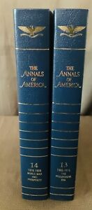 The Annals of America Volumes 13-14 Encyclopedia Brittanica 1976