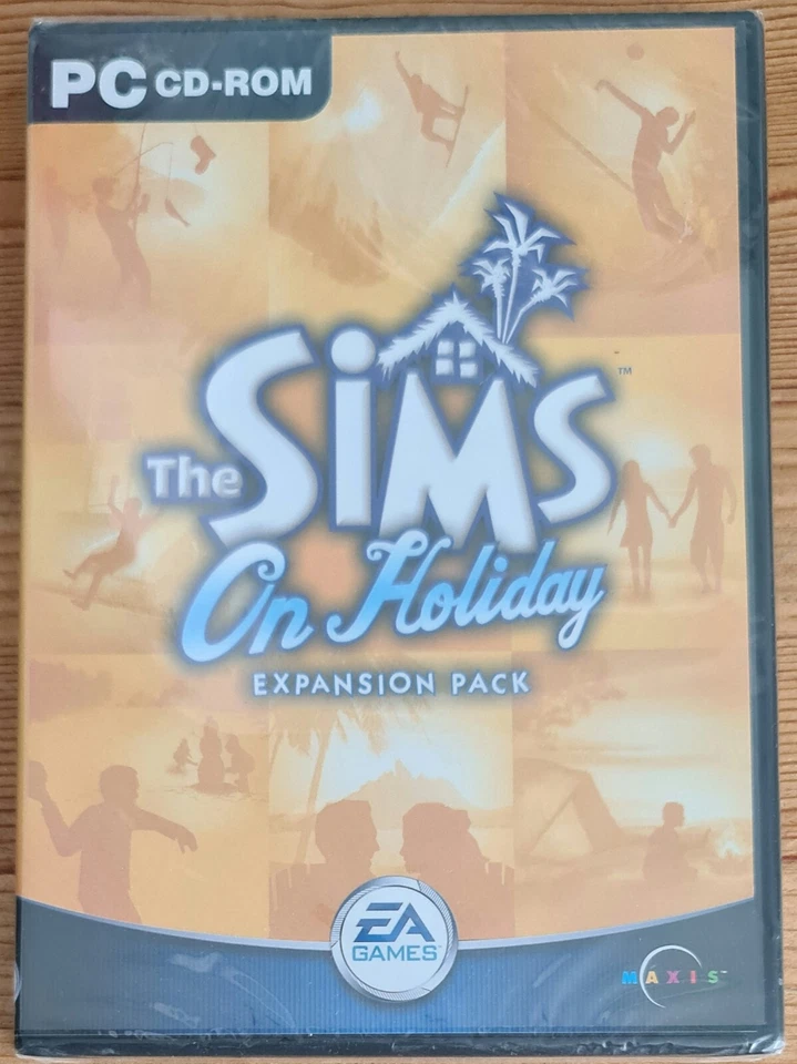 The Sims On Holiday Expansion Pack 2002 Windows XP New/Factory Sealed  - Image 1 of 1