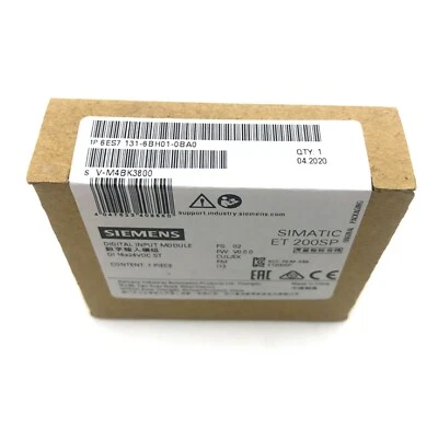 New in box SIEMENS 6ES7131-6BH01-0BA0 6ES7 131-6BH01-0BA0 Input Module - Image 1 of 2