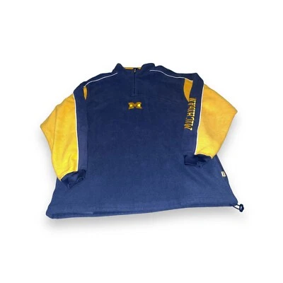 Vintage Michigan Wolverines Fleece Sweatshirt Large  - Image 1 of 4