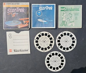 1968 Star Trek View Master Paket B499 3 Rollen Set & Buch Vintage TV Show Sci Fi - Bild 1 von 9