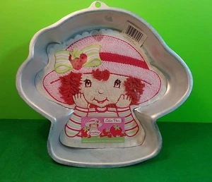 2003 Wilton Strawberry Shortcake Figur Kuchenform mit Einsatz Geburtstag - Bild 1 von 4