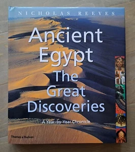 ANCIENT EGYPT GREAT DISCOVERIES BOOK BY NICHOLAS REEVES - Picture 1 of 11