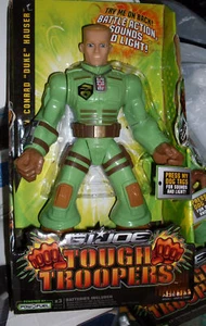 GI Joe Tough Troopers Conrad DUKE Hauser Action Figure SOUND NEW - Picture 1 of 2